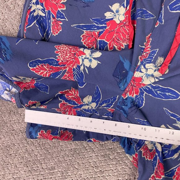 Patagonia Wavefarer Board Shorts Men's 40 Swim Trunks Floral Tropical Drawstring - Picture 12 of 12